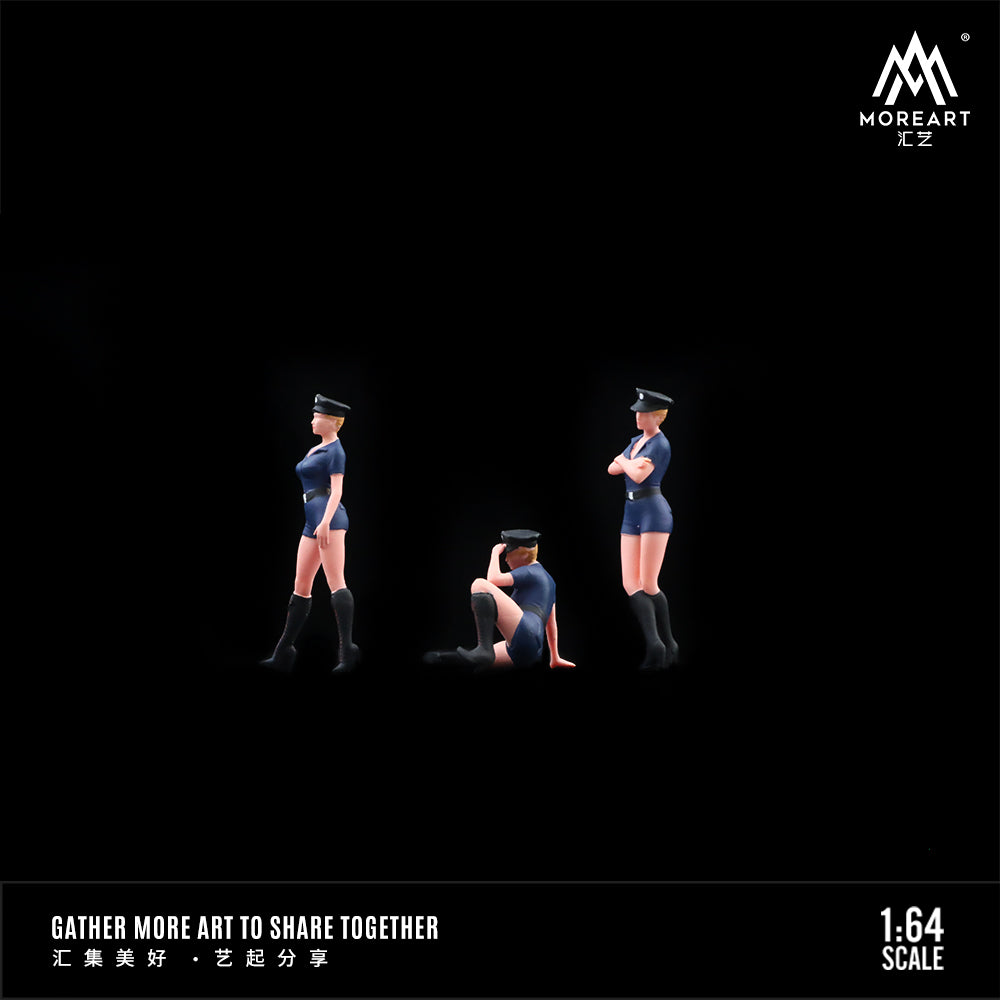 Xe cảnh sát diorama