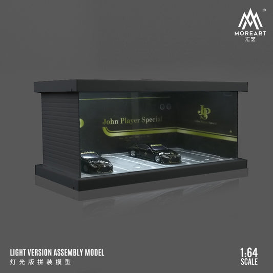 Toàn cảnh diorama JPS Four-Car Assembly