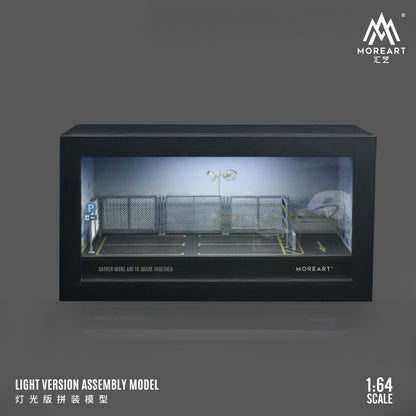 Mô hình diorama A-style parking lot 1:64