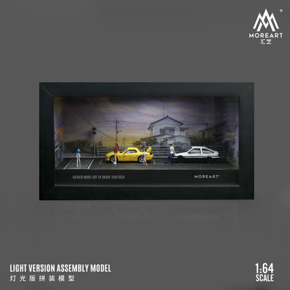 Tổng quan diorama Parking Lot C-style