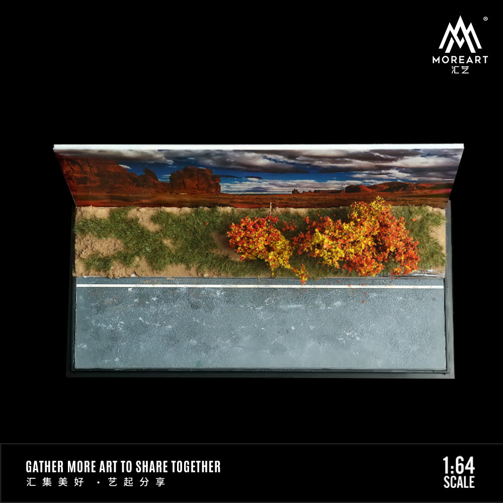 Chi tiết đường xá diorama 1:64