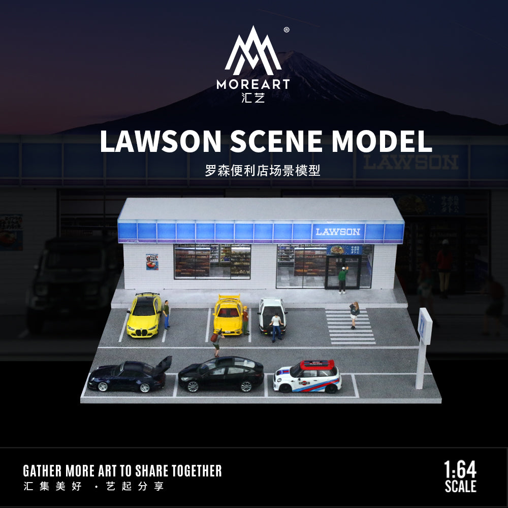 Toàn cảnh diorama Lawson Convenience Store