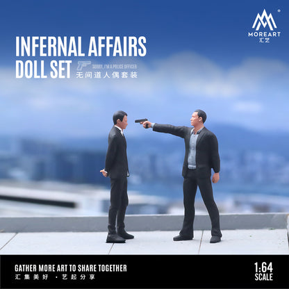 Tổng quan diorama Infernal Affairs Doll Set