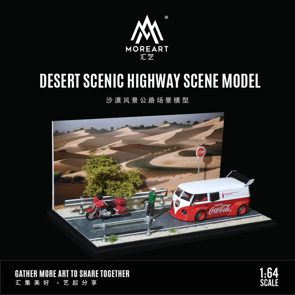 Chi tiết sa mạc và xe cộ