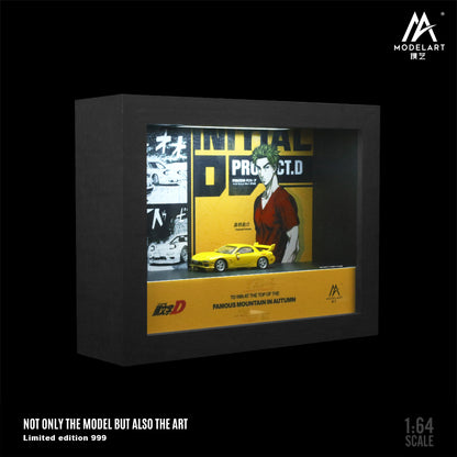 Đuôi xe Mazda RX-7 Yellow phiên bản đèn sáng