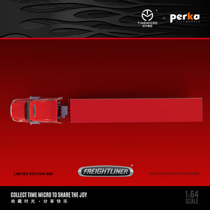 Đuôi xe Container Freightliner Flame Paint Time Micro 1:64