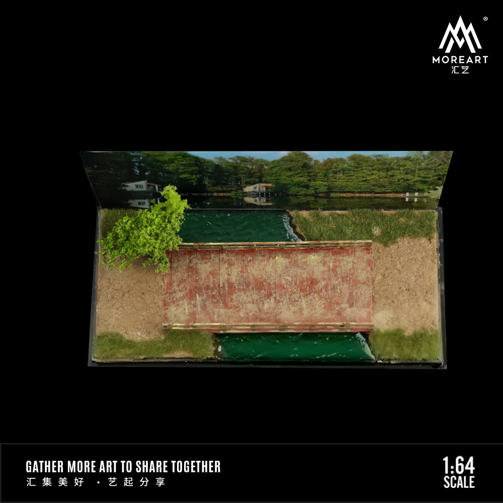 Bao bì diorama Lakeside Scene MoreArt