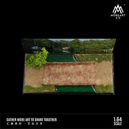 Bao bì diorama Lakeside Scene MoreArt