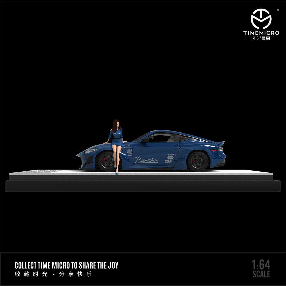 Thân xe Nissan 400Z Blue 1:64