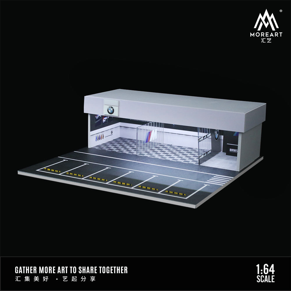 Bên trong diorama BMW Shop