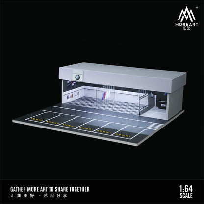 Bên trong diorama BMW Shop