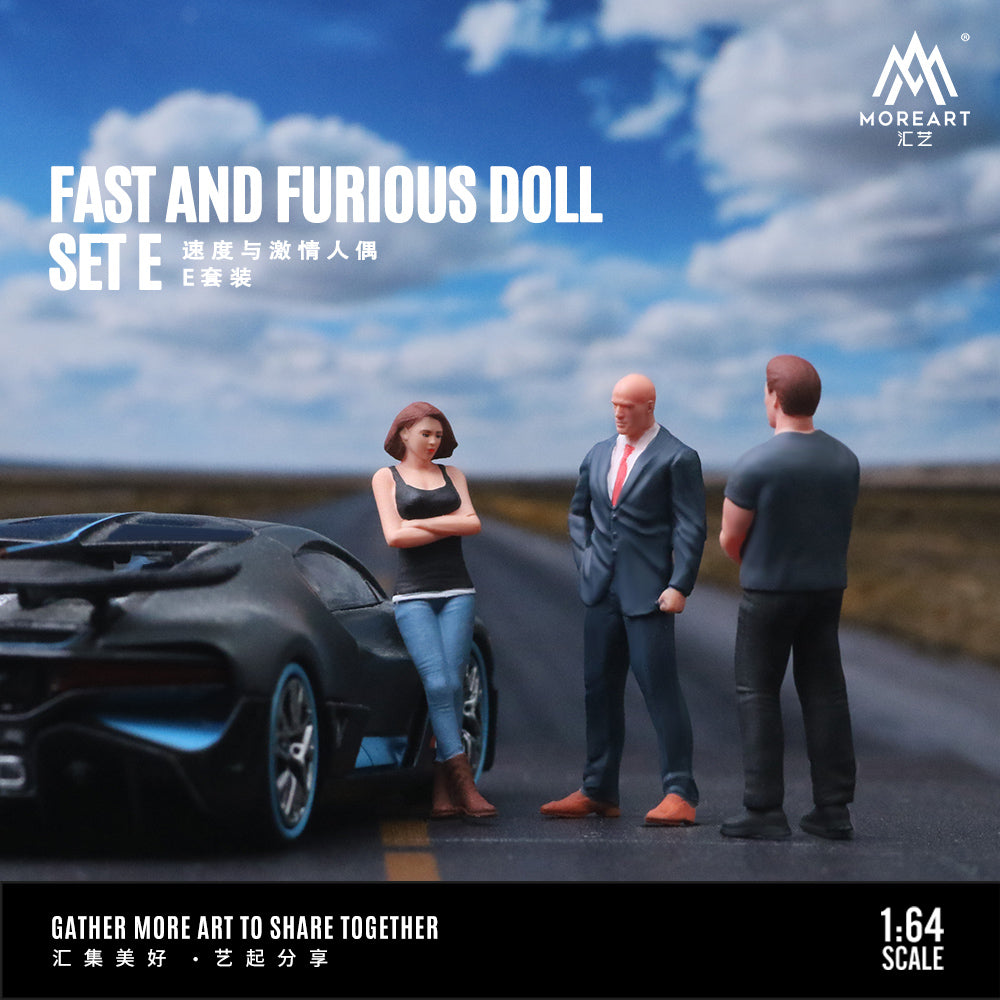 Mô hình diorama Fast & Furious Figure Set MoreArt tổng quan