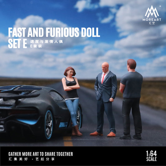 Mô hình diorama Fast & Furious Figure Set MoreArt tổng quan