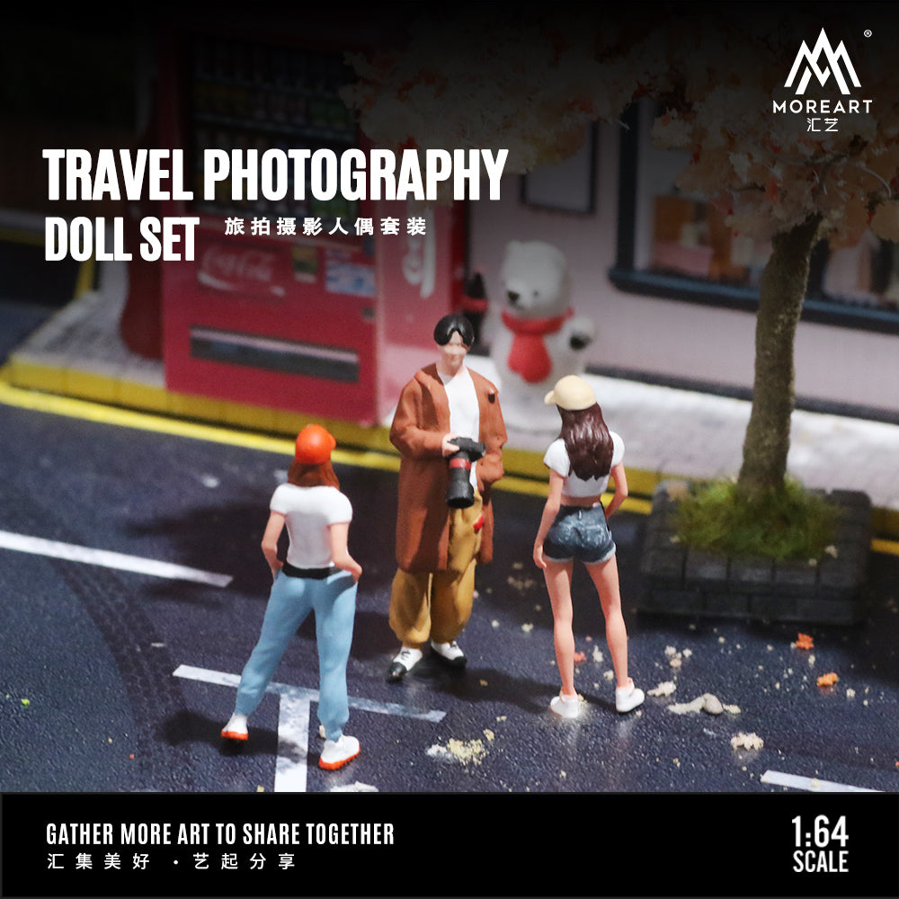 Mô hình Travel Photography của MoreArt tỉ lệ 1:64