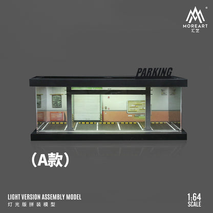 Tổng quan diorama bãi đỗ xe A-style