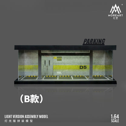 Tổng quan diorama bãi đỗ xe B-style