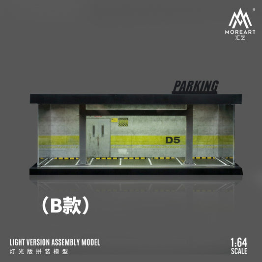 Tổng quan diorama bãi đỗ xe B-style