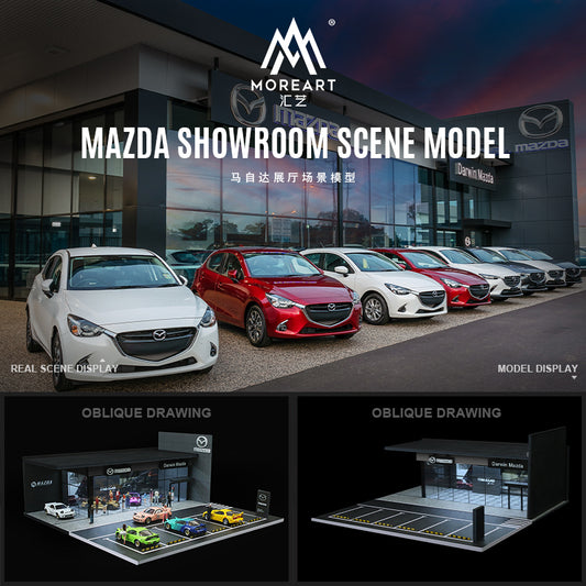 Góc trước showroom Mazda 4S