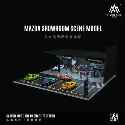 Góc nghiêng diorama Mazda 4S