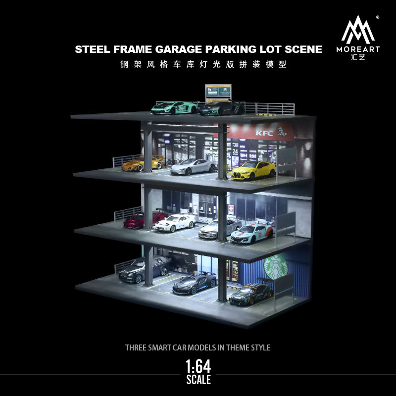 Chi tiết bên trong Diorama Garage