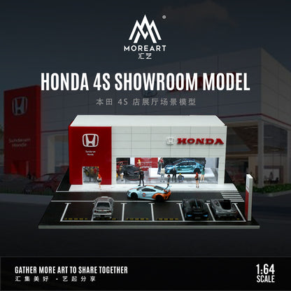 Diorama Honda 4S Store MoreArt góc nghiêng