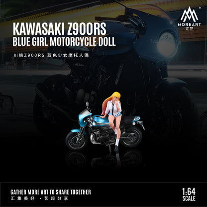 Mô hình diorama Kawasaki Z900RS MoreArt góc trước