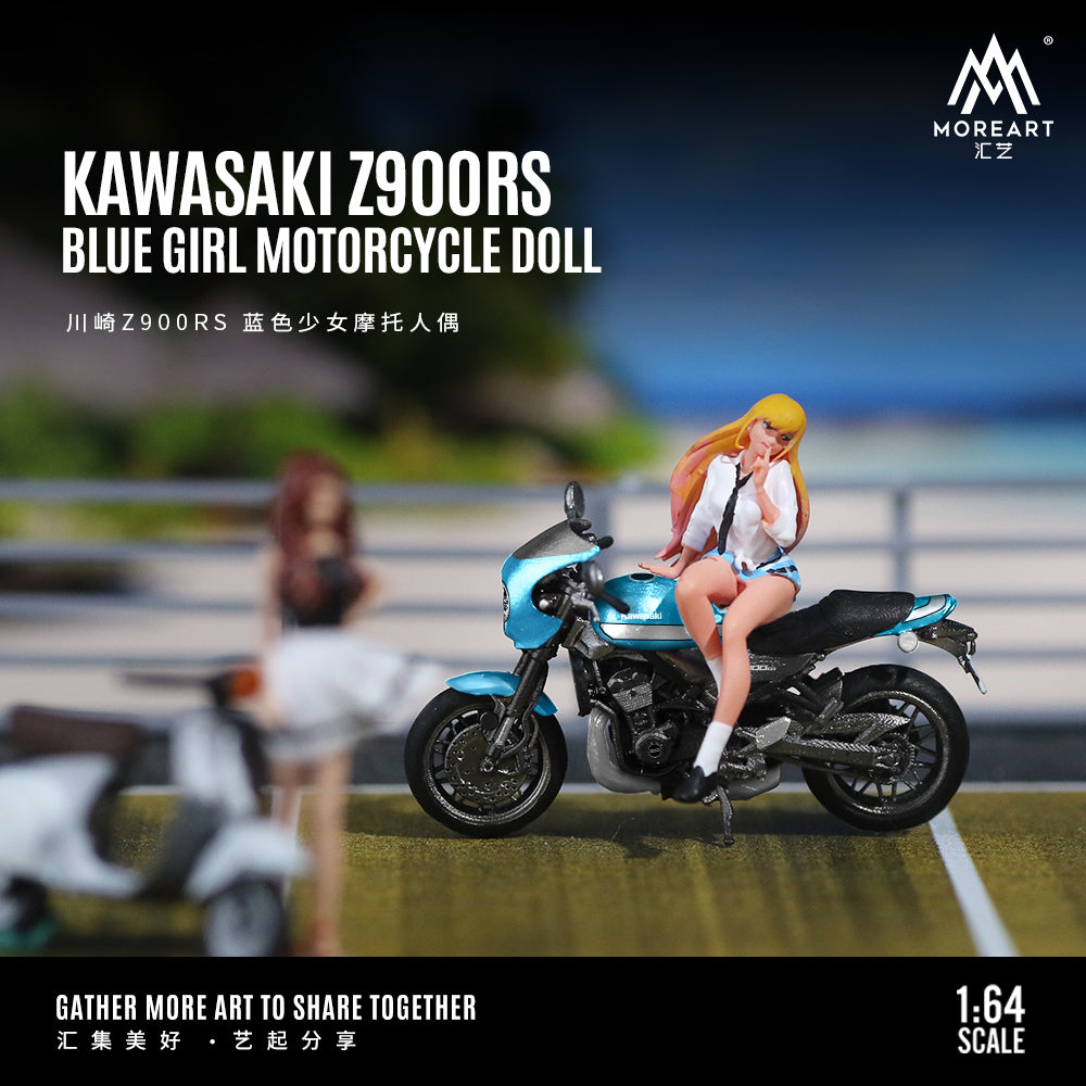 Mô hình diorama Kawasaki Z900RS MoreArt toàn cảnh