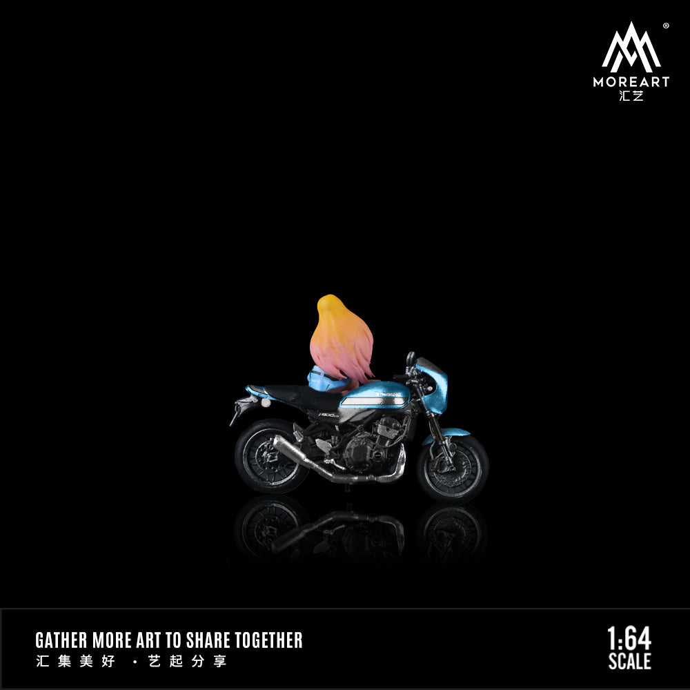 Mô hình diorama Kawasaki Z900RS MoreArt cận cảnh