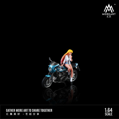 Mô hình diorama Kawasaki Z900RS MoreArt tổng thể