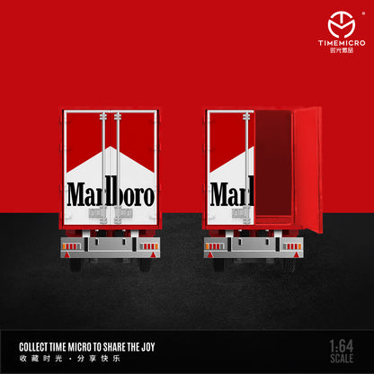 Tổng quan xe Container Scania Marlboro Time Micro 1:64