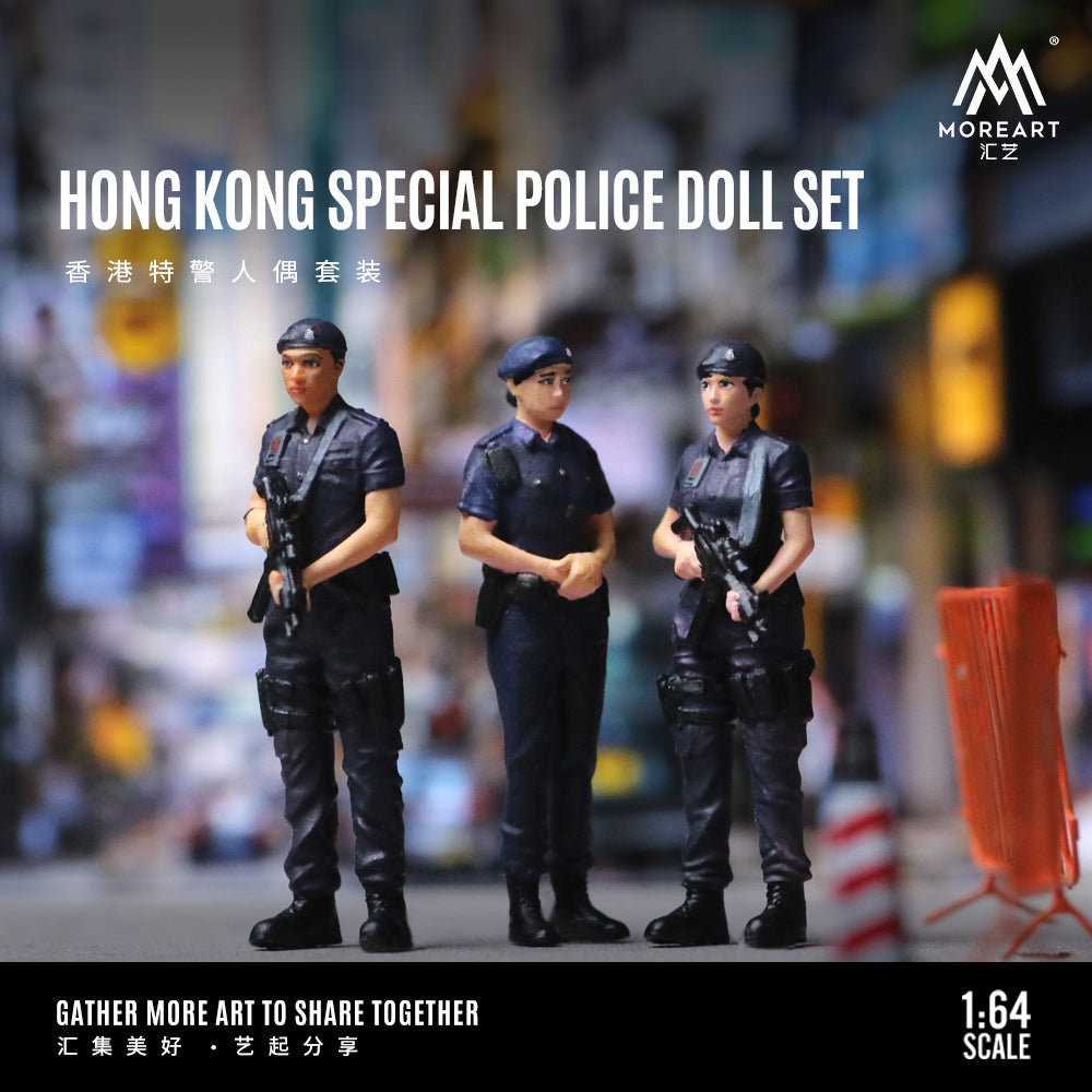 Mô hình diorama Hong Kong Police của MoreArt