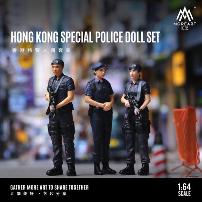 Mô hình diorama Hong Kong Police của MoreArt