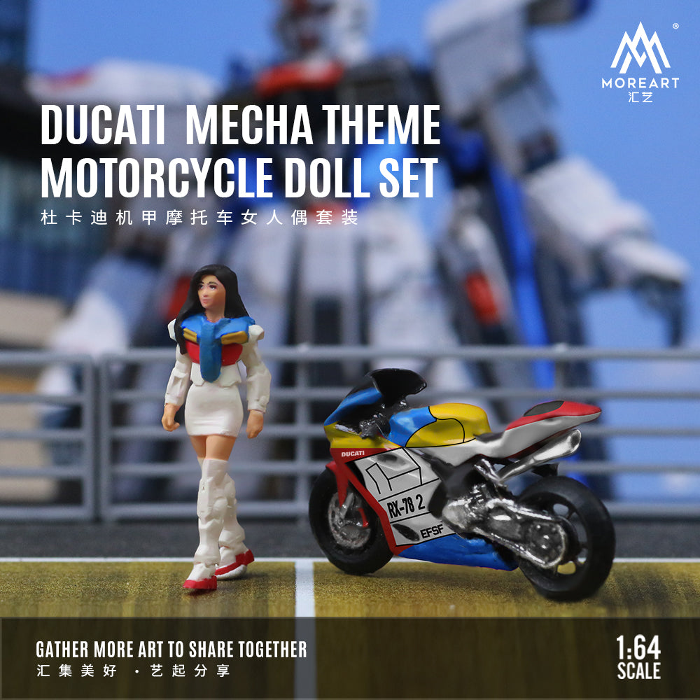 Mô hình diorama MoreArt Ducati 1:64