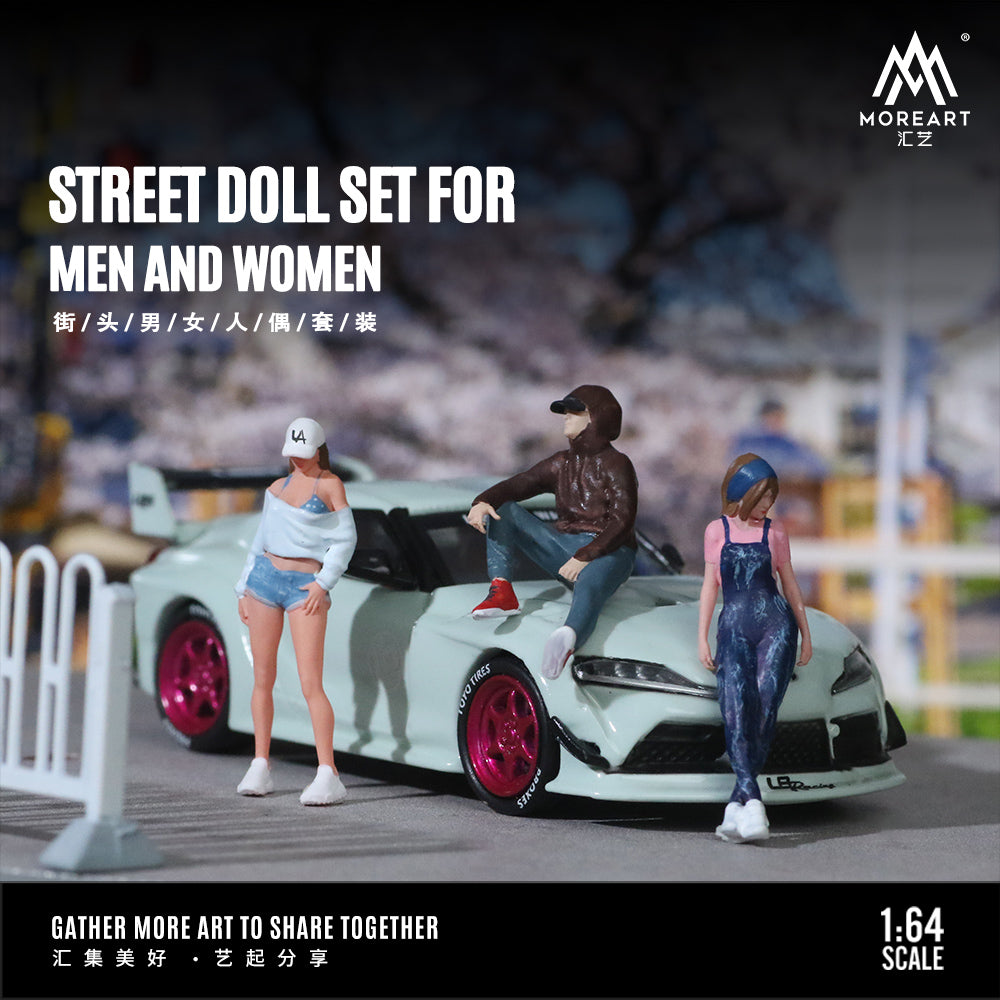 Góc nghiêng mô hình Street Doll Set
