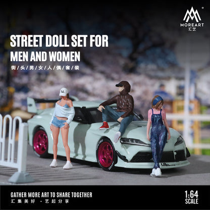 Góc nghiêng mô hình Street Doll Set