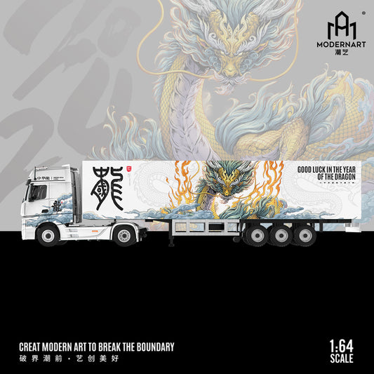 Xe container Mercedes-Benz Actros Chinese Dragon