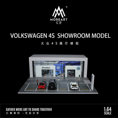 Bên trong showroom trưng bày xe Volkswagen