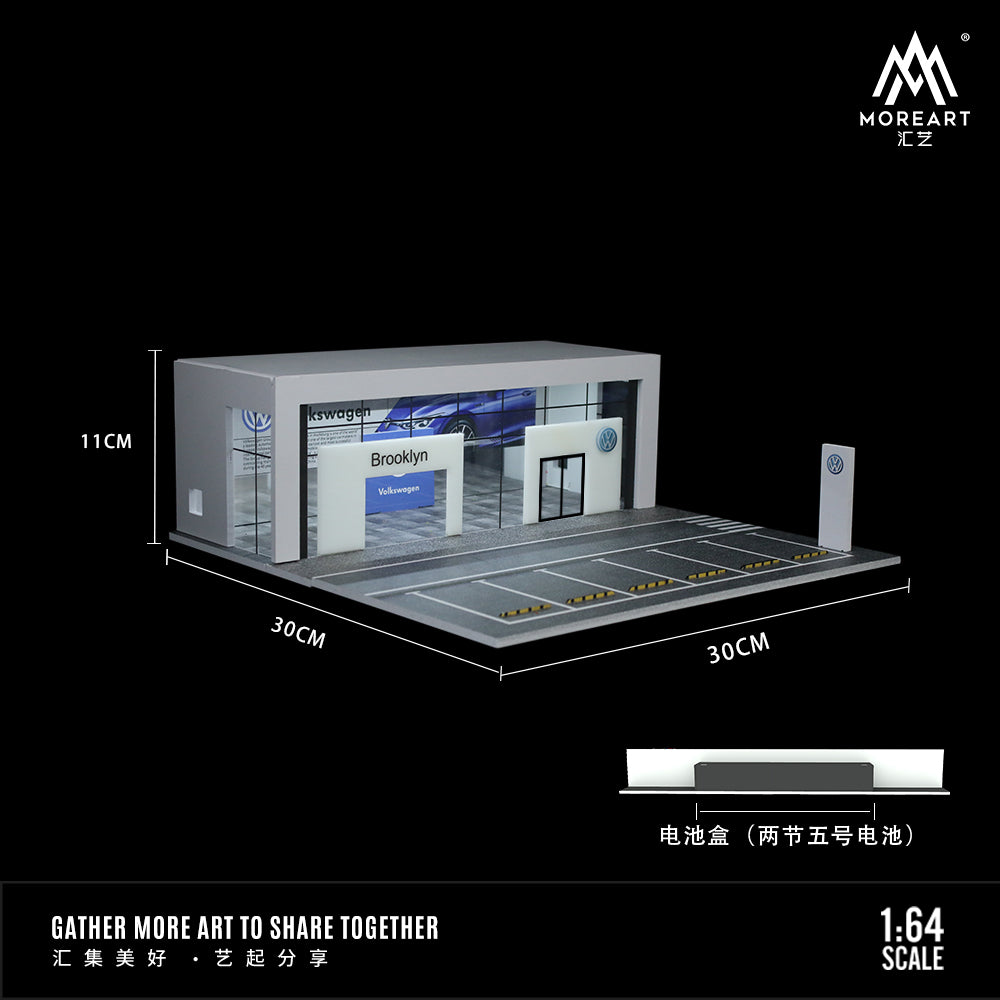 Toàn cảnh diorama Volkswagen 4S Store