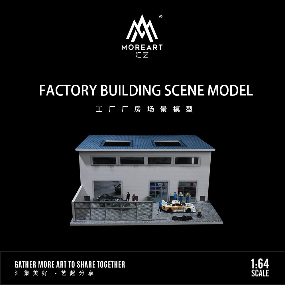 Toàn cảnh diorama Factory Scene của Moreart