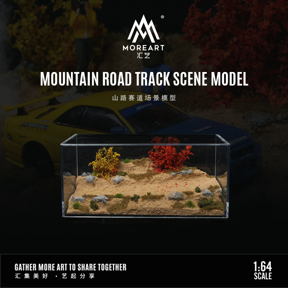 Tổng quan diorama Mountain Road Racetrack MoreArt