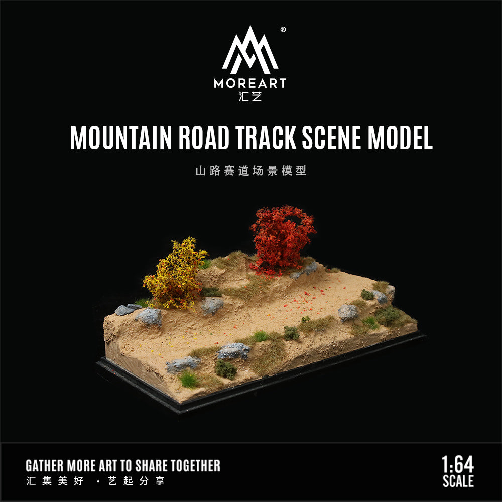 Góc rộng diorama Mountain Road Racetrack MoreArt
