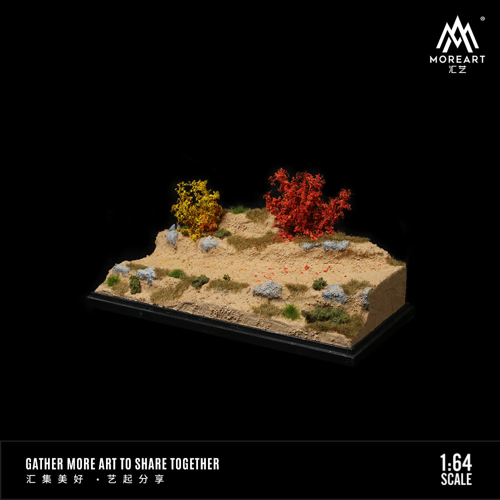 Cây cối trên diorama MoreArt