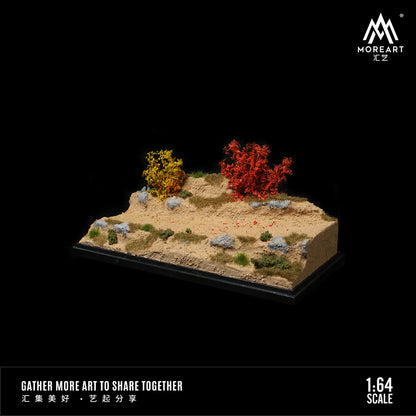 Cây cối trên diorama MoreArt