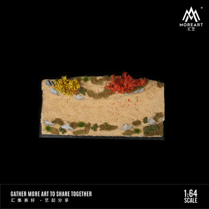 Vỏ hộp diorama Mountain Road Racetrack MoreArt