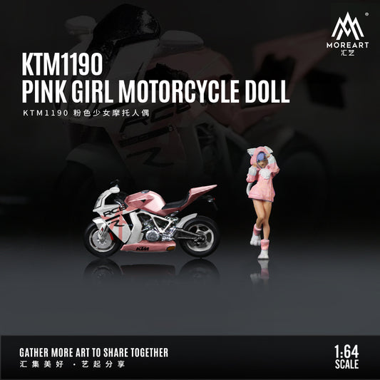 Tổng quan diorama KTM1190 Pink Girl MoreArt