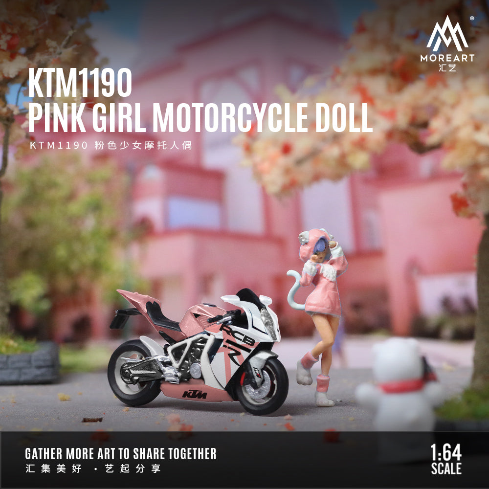 Xe mô tô KTM1190 trong diorama MoreArt