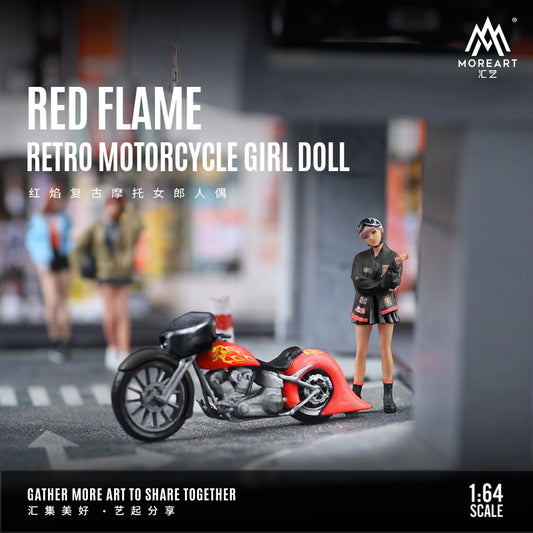 Mô hình diorama Red Flame góc tổng quan