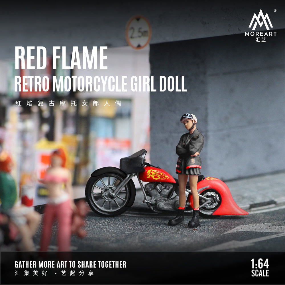 Chi tiết búp bê Red Flame