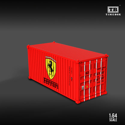 Mô hình Diorama Container Ferrari Time Box