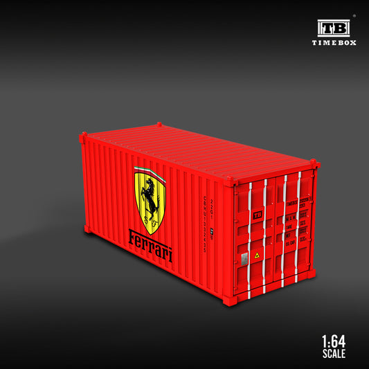 Mô hình Diorama Container Ferrari Time Box